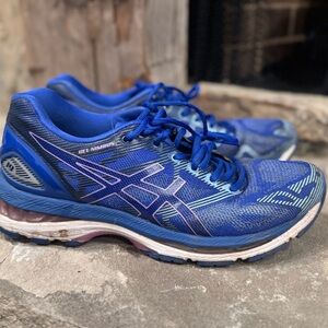 Asics Blue Athletic Shoes
